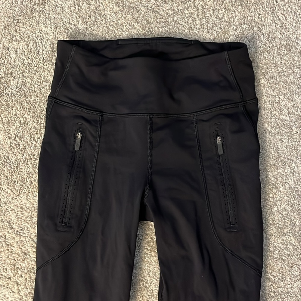 Lululemon Leggings with Zipper Pockets
